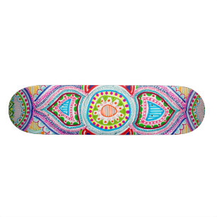 Chloe Lambertin MandalaSkateboard. Skateboard Bräda 19,5 Cm