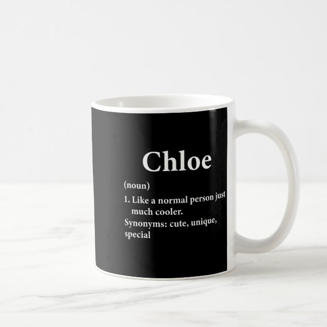 Chloe Namn Definition Rollig D  Kaffemugg (Höger)