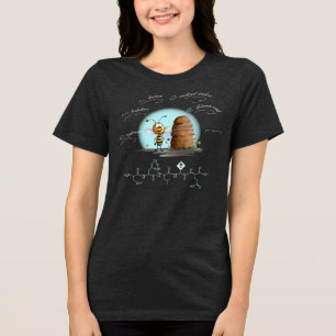 CHLOE peptid, Bee-3 med anpassningsbar, mörk T Shirt