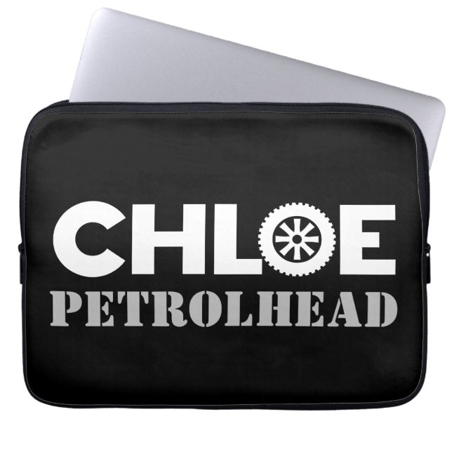 Chloe Petrol Head Laptop Fodral (Framsidan)