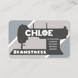 Chloe Seamstress Affärskort Visitkort
