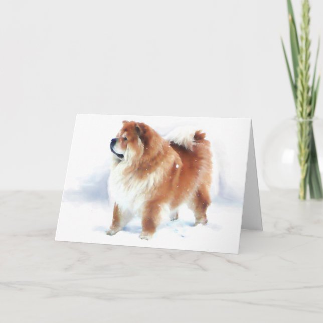 CHLOE-STATIV I SNÖkortet Kort (Framsida)