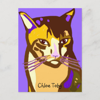 Chloe Toby Postcard Vykort