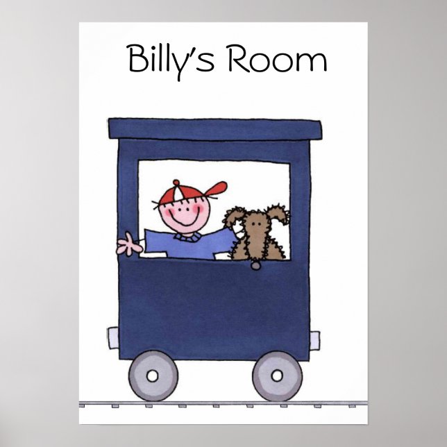 cho cho tåg poster (Framsidan)