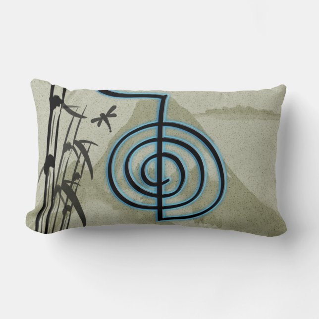 Cho Ku Rei Reiki berg Lumbarkudde (Framsida)