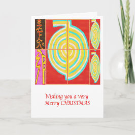 CHO KU REI - Reiki God jul Helgkort