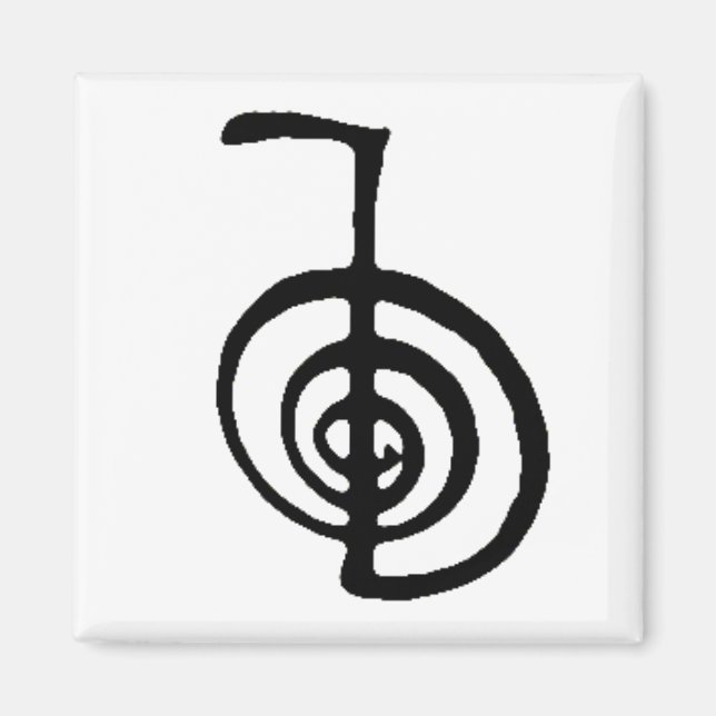 Cho Ku Rei Reiki-skyddsmagnet Magnet (Framsidan)