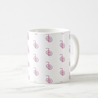 Cho Ku Rei Reiki Symbol Classic White Reiki Mugg