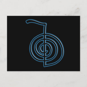 Cho Ku Rei Reiki Symbol Vykort