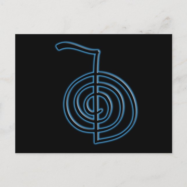 Cho Ku Rei Reiki Symbol Vykort (Framsida)