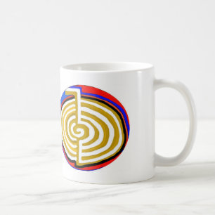 Cho kurei CHOKUREI Reiki som läker symbolMALLEN Kaffemugg