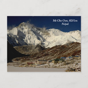 Cho Oyu och Gokyo Vykort