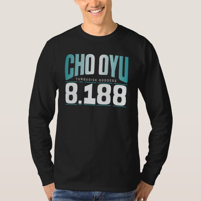 Cho Oyu T Shirt (Framsida)