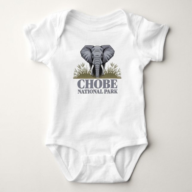 Chobe National Park Botswana T Shirt (Framsida)