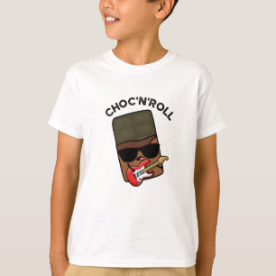 Choc and Roll-funny Chocolate Pun T Shirt