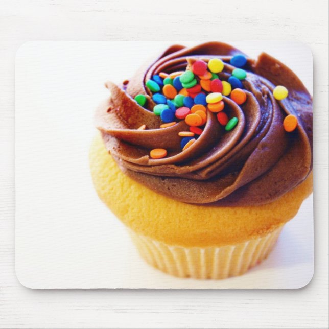 Choc frostad muffin musmatta (Framsidan)