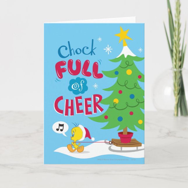 Chock Fullt of Cheer Helgkort (Framsida)