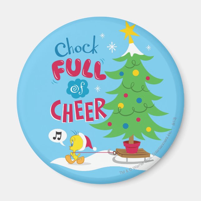 Chock Fullt of Cheer Magnet (Framsidan)