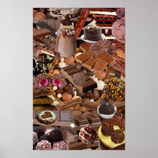 Chockablock choklad poster (Framsidan)