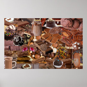 Chockablock choklad poster