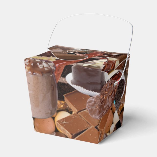 Chockablock choklad presentaskar (Framsidan Sidan)