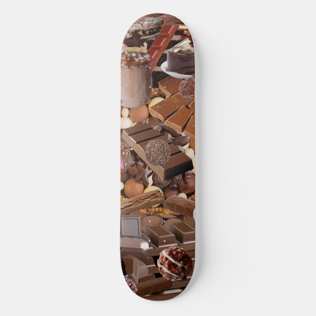 Chockablock-choklad Skateboard (Framsida)