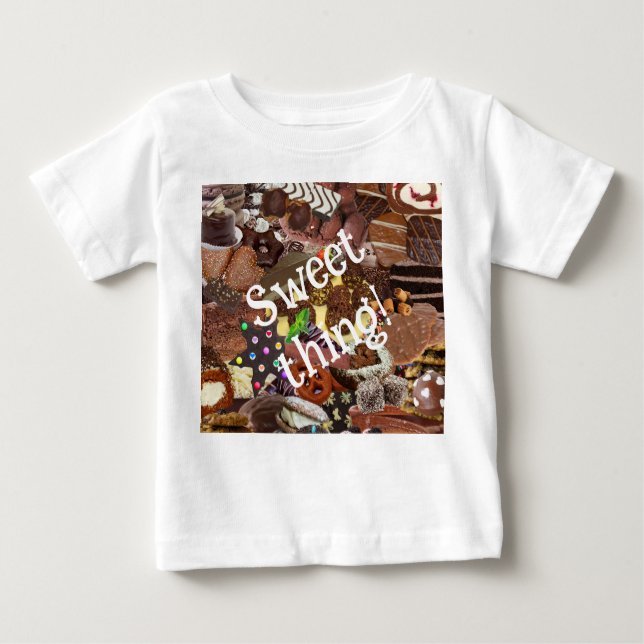 Chockablockchoklad T-Shirt (Framsida)