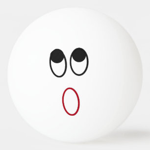 Chockad ansiktePingPong boll