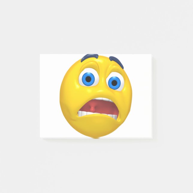 Chockad Emoji-design Post-it Block (Framsida)