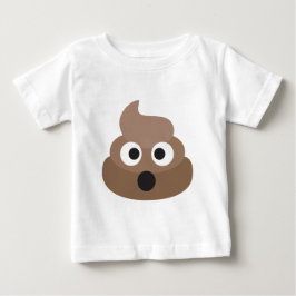 Chockad Emoji för superskoj Poop T-shirt