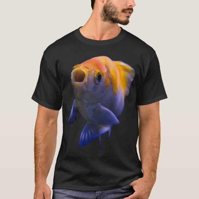 Chockad guldfisk t shirt (Framsida)