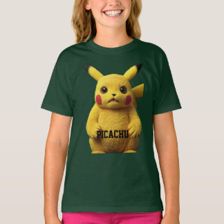"Chockad Pikachu-registreringsbild — Utformad T Shirt