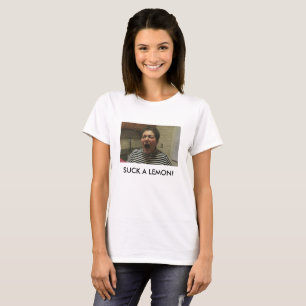 Chockade Angelos mamma/suger citronkvinna skjorta T Shirt