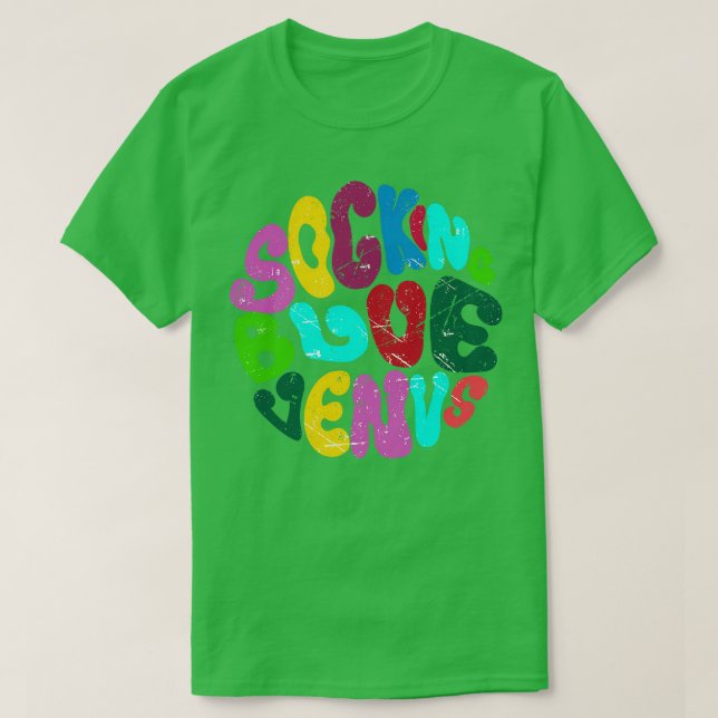 Chockerande blå Venus T Shirt (Design framsida)