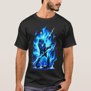 chockerande gitarr t shirt