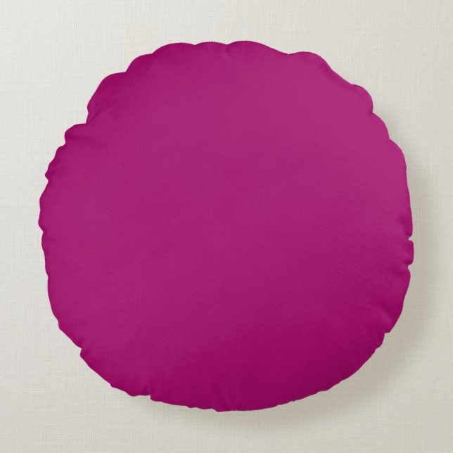 Chockerande Rosa, Lila,Enfärgad, Enkel, Modern Rund Kudde (Framsidan)