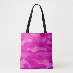 Chockerande Rosa Monocolor Camo Tygkasse