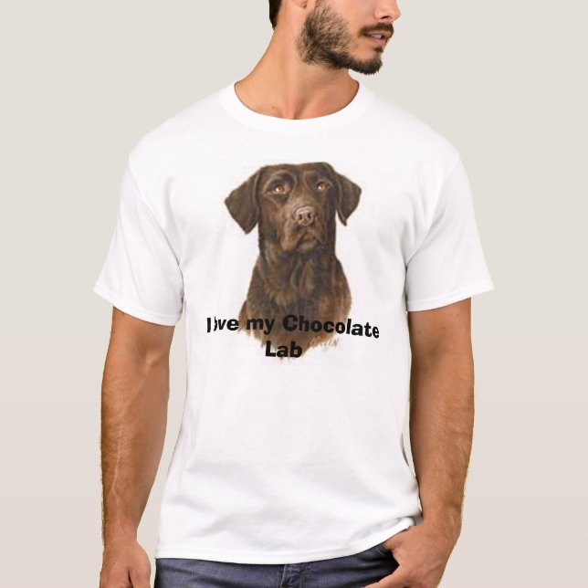 choclab t-shirt (Framsida)
