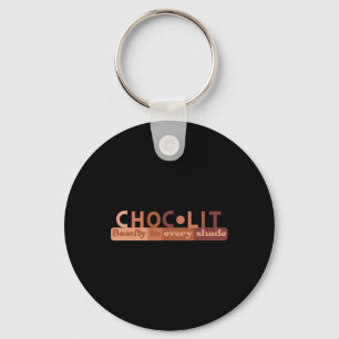 Choclit Brown Sugar Babe Afro Queen African Americ Nyckelring