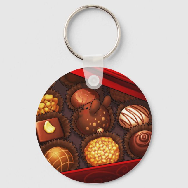Choco de Bunny Nyckelring (Framsida)