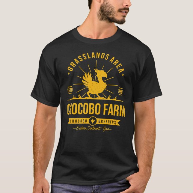 Chocobo Farm Classic T-Shirt (Framsida)