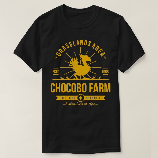 Chocobo Farm T Shirt (Design framsida)