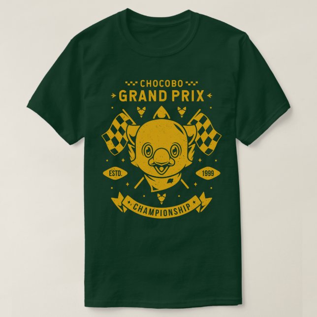 Chocobo Grand Prix T Shirt (Design framsida)