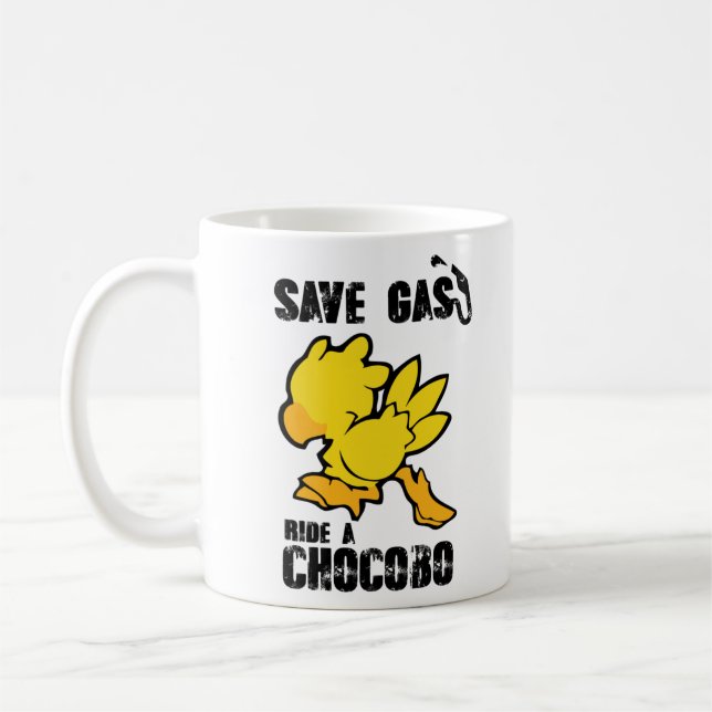 Chocobo!  kaffemugg (Vänster)