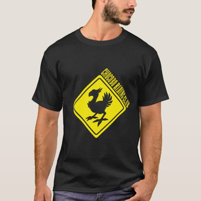Chocobo Riding Klubb T Shirt (Framsida)