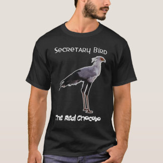 Chocobo (sekreterarefågel) - för mörk t shirt