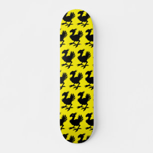 Chocobo Silhouette Skateboard