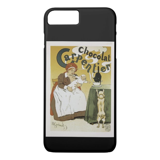 Chocolat Carpentier Case-Mate iPhone Skal (Baksida)
