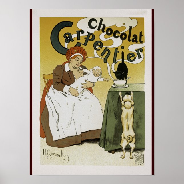 Chocolat Carpentier Poster (Framsidan)