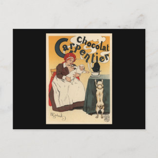 Chocolat Carpentier Vykort